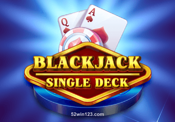Hình ảnh minh họa game Backjack Single Deck tại 52win